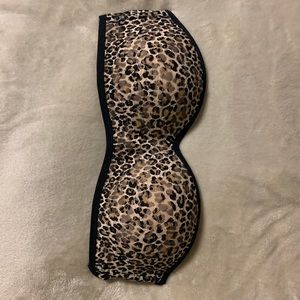 PINK Leopard print bandeau